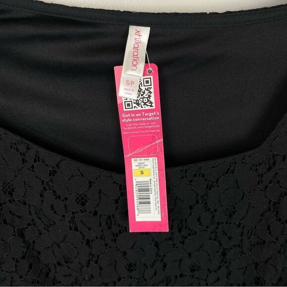 Xhilaration Lace Black Dress Size Small Target Brand NWT - Picture 3 of 4